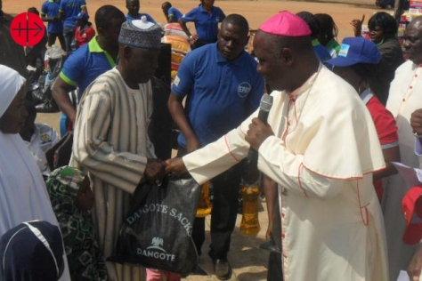 Distribution of relief materials to Internally Displaced Persons