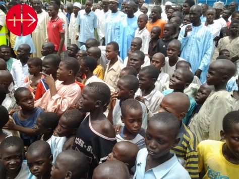 Nigeria, Maiduguri diocese 2014 Displaced kids